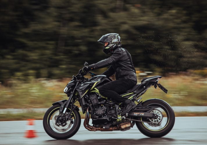 jazda motocyklem