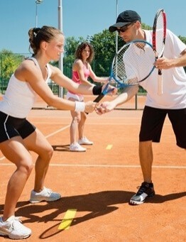Indywidualny trening tenisa dla dwojga