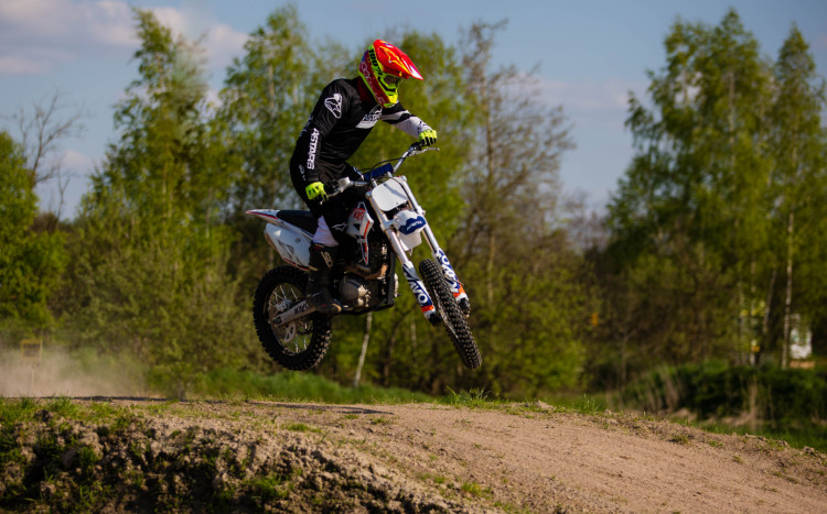Jazda na motocrossie w Lublinie