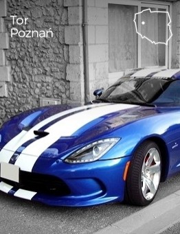 Jazda za kierownicą Dodge Viper GTS – Tor Poznań