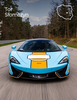 Jazda za kierownicą McLaren 570GT – Tor Słomczyn