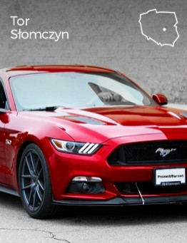 Jazda Fordem Mustangiem dla dziecka jako pasażer – Tor Słomczyn