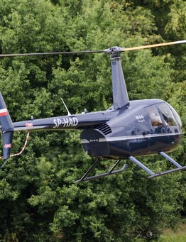 Lot widokowy helikopterem dla 3 osób – Wadowice