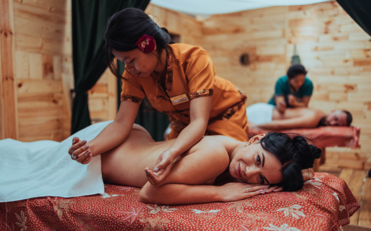 orientalny masaż w spa