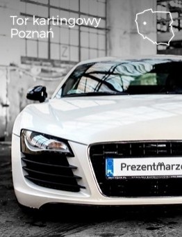 Jazda Audi R8 V8 jako pasażer – Tor kartingowy Poznań