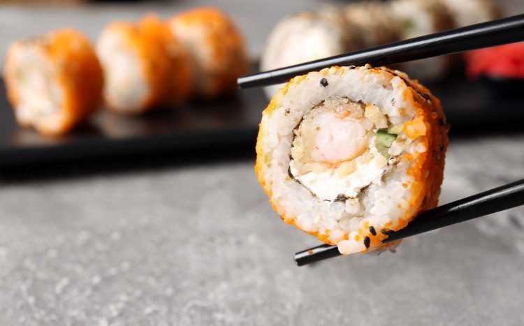 kawałek sushi