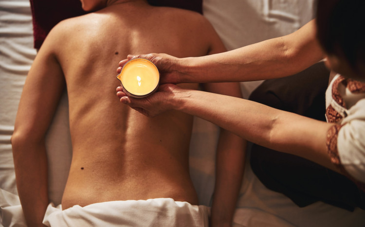 świeca do masażu