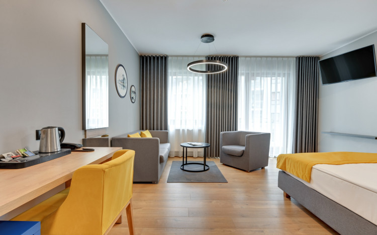 hotelowy pokój w gdańsku