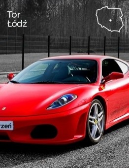 Jazda Ferrari F430 jako pasażer – Tor Łódź