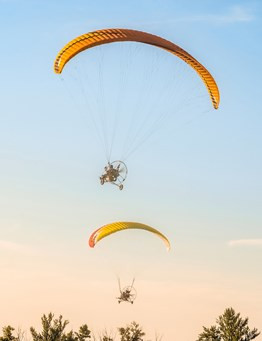 Lot motoparalotnią dla dwóch osób – Zielona Góra