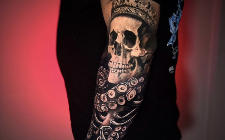 Tatuaż czaszka