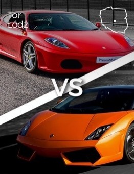 Jazda Lamborghini Gallardo vs Ferrari F430 – Tor Łódź