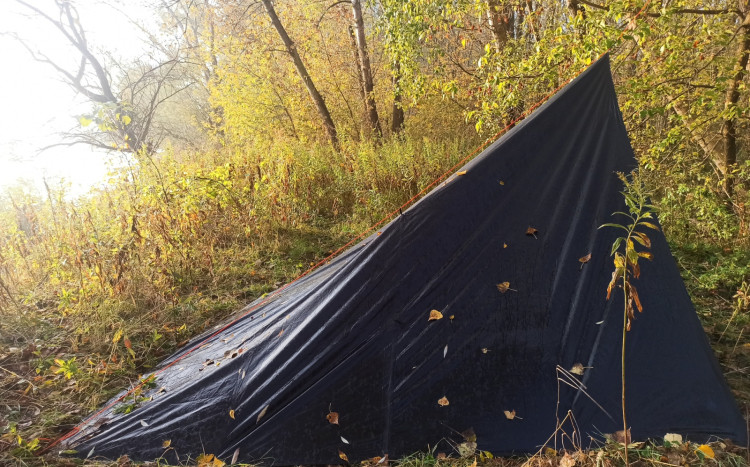 Namiot w obozie