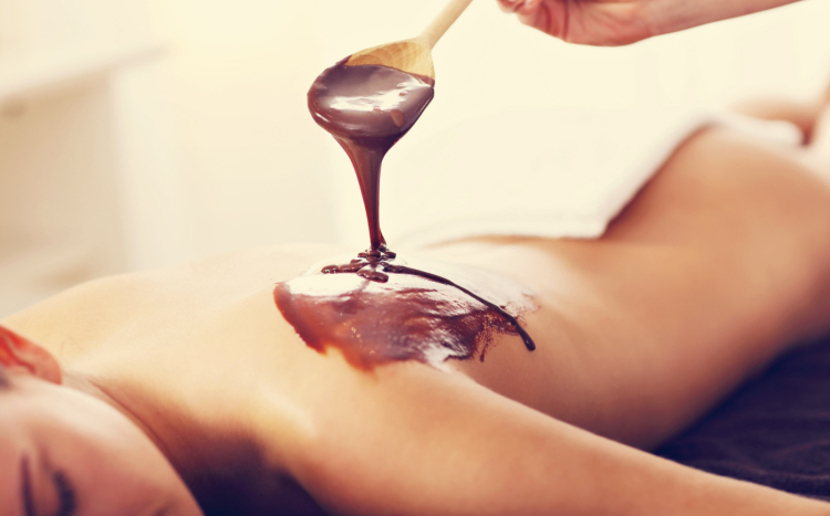 masaż ciała czekoladą