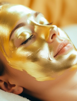 Zabieg pielęgnacyjny ze złotą maską – Bielsko-Biała