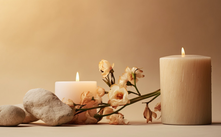 naturalne świece do masażu