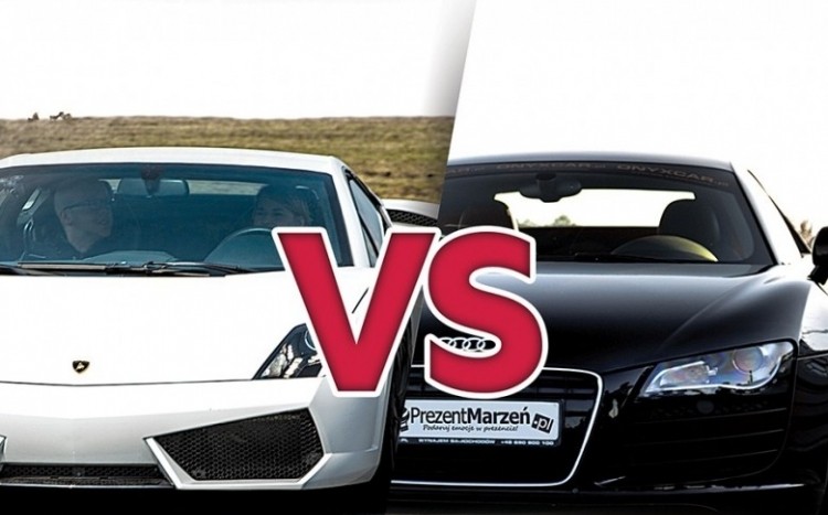 Jazda Lamborghini Gallardo vs Audi R8 – Tor Białystok