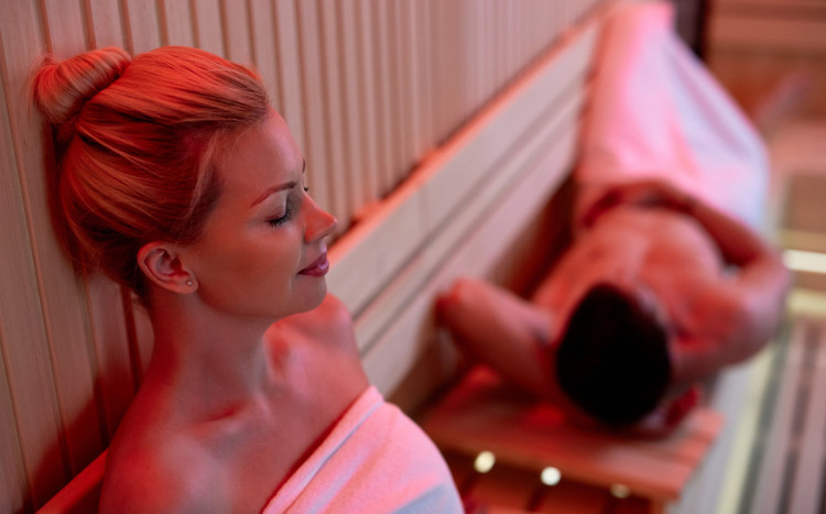 relaks we dwoje w saunie