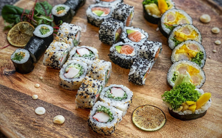 zestaw sushi