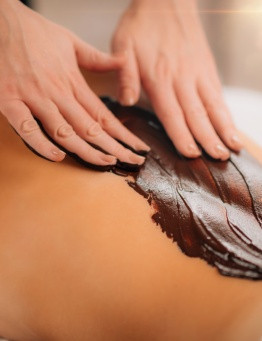 Czekoladowy masaż z pistacjowym peelingiem – Myślenice