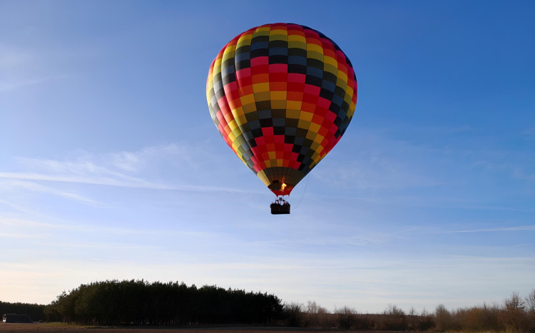 lot widokowy balonem