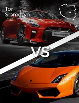 Jazda Lamborghini Gallardo vs Nissan GT-R – Tor Słomczyn
