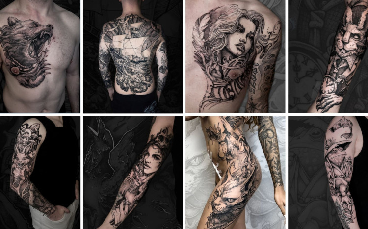 Voucher do studia tatuażu Amber Tattoo we Wrocławiu