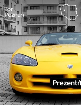 Jazda za kierownicą Dodge Viper – Tor Poznań