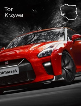 Jazda za kierownicą Nissan GT-R – Tor Krzywa