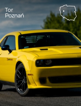 Jazda za kierownicą Dodge Challenger – Tor Poznań
