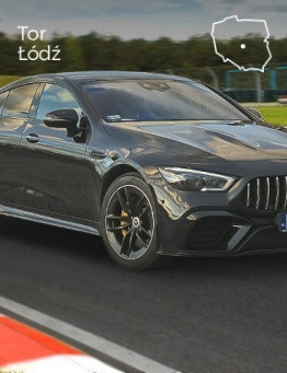 Jazda jako pasażer Mercedes AMG GT 63s 4door – Tor Łódź