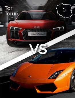 Jazda Lamborghini Gallardo vs Audi R8 V10 – Tor Toruń