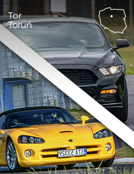 Jazda Ford Mustang lub Dodge Challenger – Tor Toruń