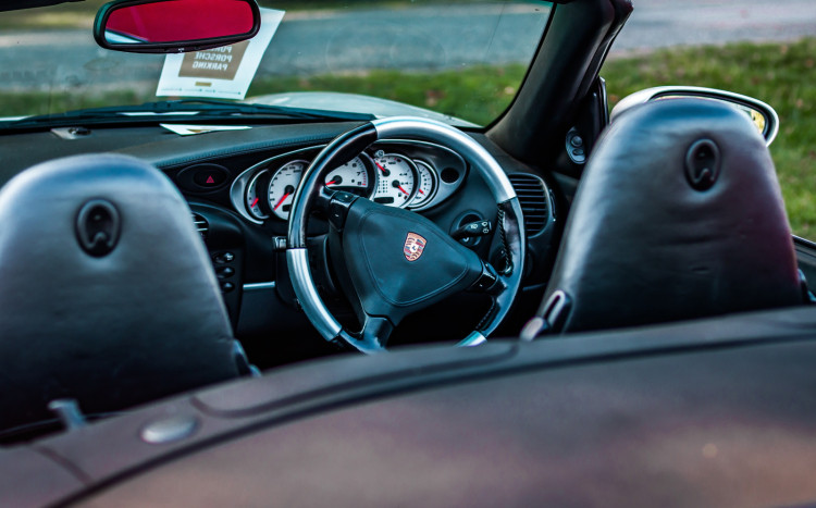 wnętrze Porsche 911