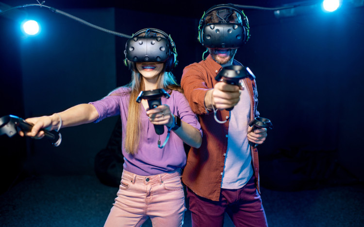 zabawa w Grota VR - wirtualna rzeczywistość w Zielonej Górze