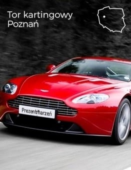 Jazda za kierownicą Aston Martina Vantage – Tor karting Poznań