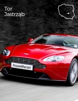 Jazda Aston Martinem Vantage jako pasażer – Tor Jastrząb