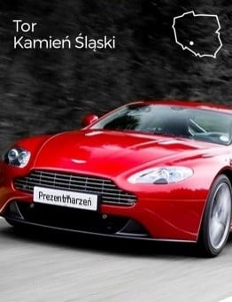 Jazda Aston Martinem Vantage jako pasażer – Tor Kamień Śląski