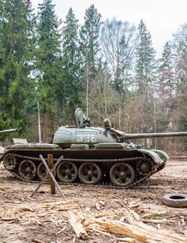 Jazda czołgiem T-55 – Borne Sulinowo