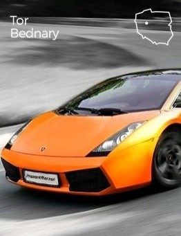 Jazda Lamborghini Gallardo jako pasażer – Tor Bednary