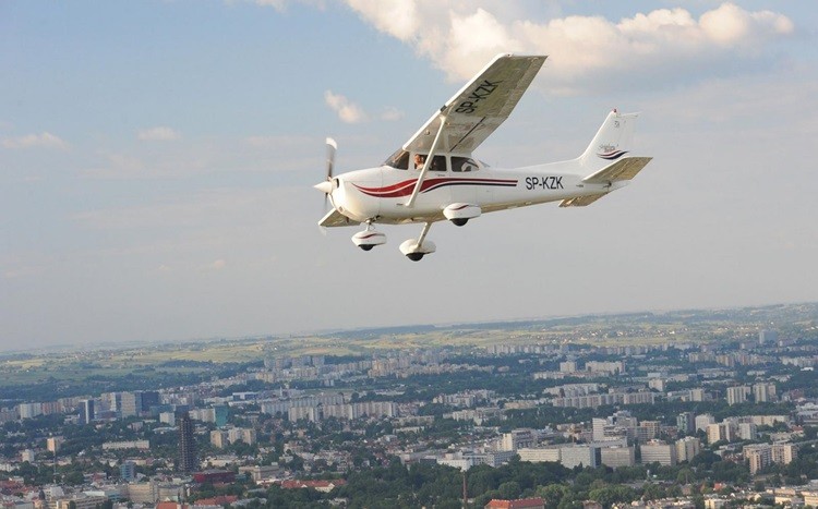 lot awionetką