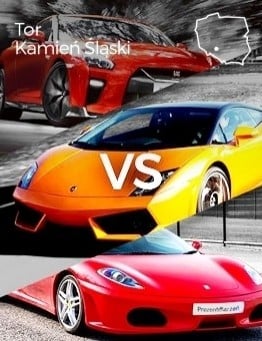 Jazda Lamborghini vs Ferrari vs Nissan – Tor Silesia Ring
