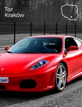Jazda za kierownicą Ferrari F430 – Tor Kraków
 Liczba okrążeń-1 okrążenie