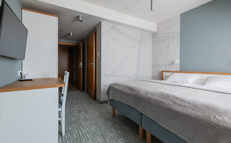 przestrony pokój w hotelu Port Bogaczewo
