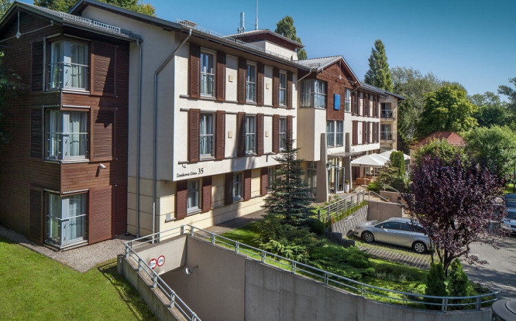 fasada hotelu