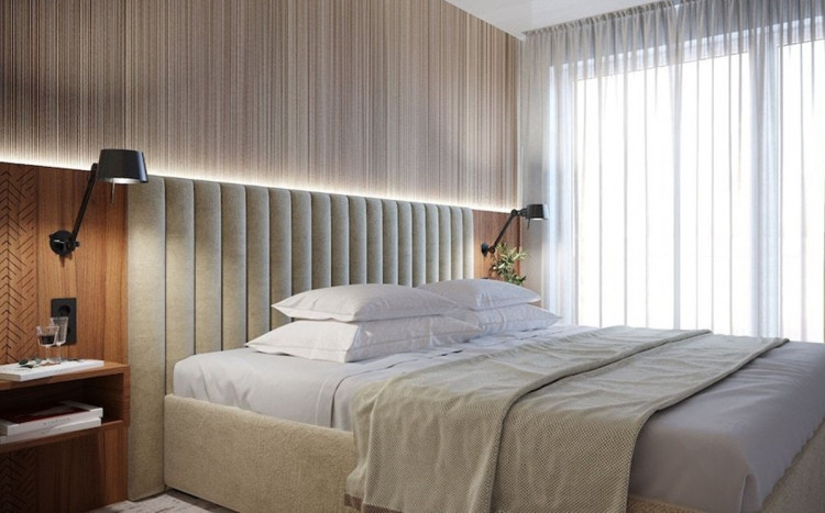 Sypialnia w hotelu