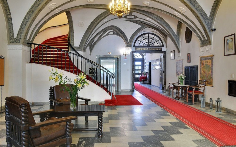 Wejście do hotelu