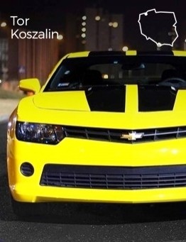 Jazda Chevroletem Camaro jako pasażer – Tor Koszalin
