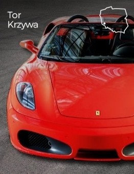Jazda Ferrari F430 Cabrio jako pasażer – Tor Krzywa