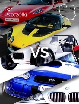 Jazda Ferrari vs Lotus vs Subaru vs GKD vs BMW – Tor Pszczółki